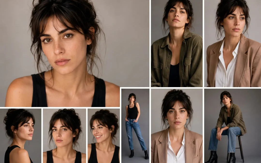 Cómo debe ser un book de fotos actoral (guía completa)